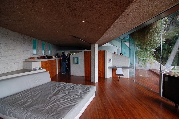 dormitorio amplio luminoso diseno suelo madera ideas