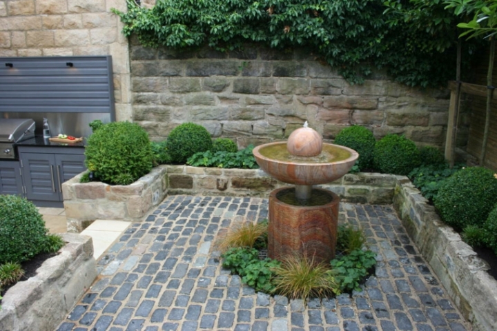 El agua en el jardín 50 ideas de fuentes estanques y más