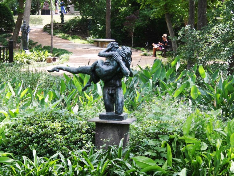 esculturas jardin verde naturaleza ideas