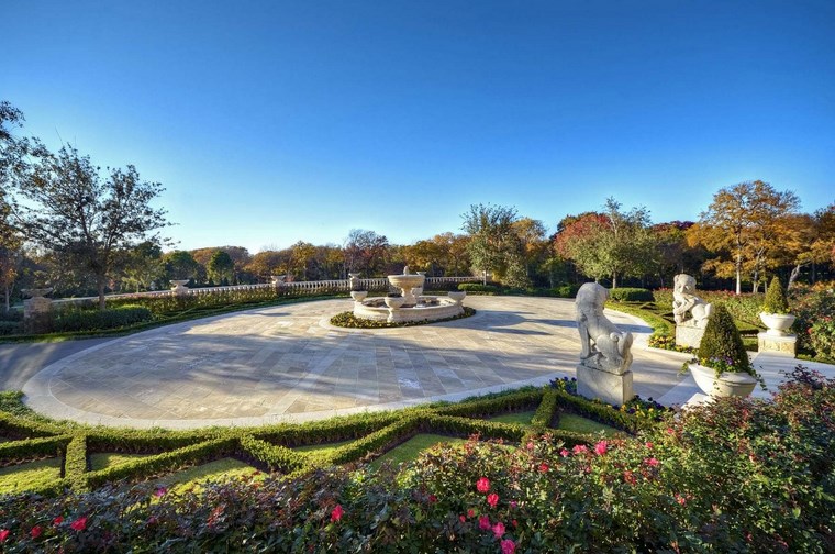 Estatua en el jardín 25 ideas para decoración exterior