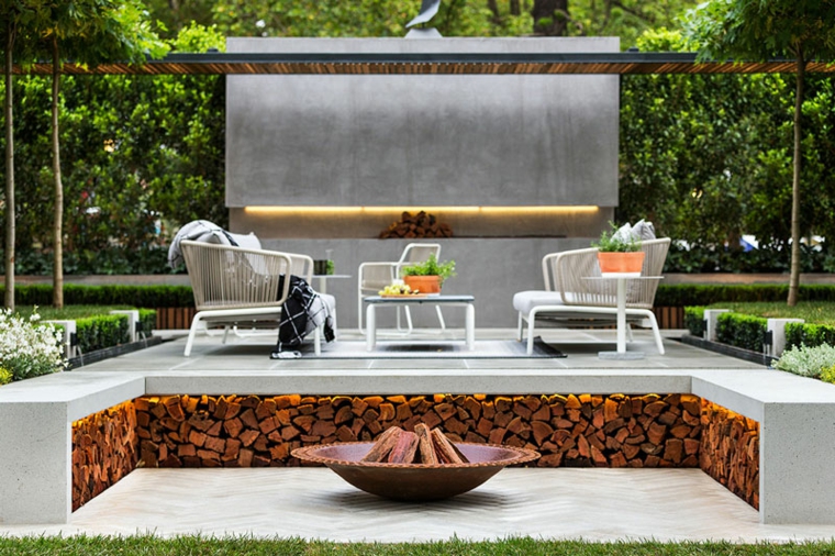 estupenda terraza de estilo moderno estupenda terraza jardin moderno