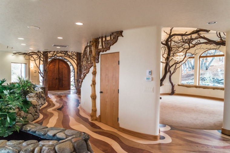 Arquitectura viva con elementos orgánicos - El rancho Shining Hand