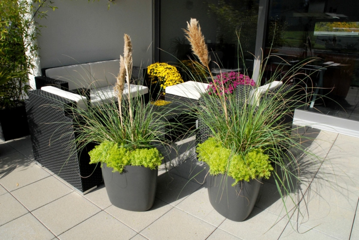 Jardineras ideas para aprovecharlas en terrazas y balcones.