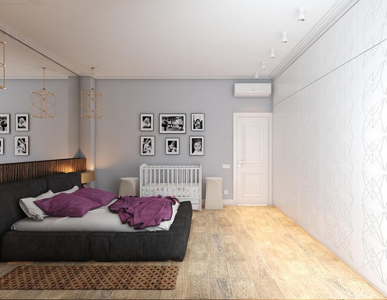 iluminacion led opciones interiores dormitorio paredes blancas ideas