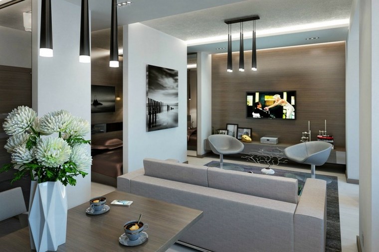 iluminacion led opciones interiores espacio abierto ideas