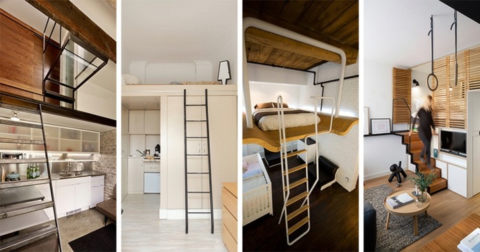 interiores apartamentos loft diseño