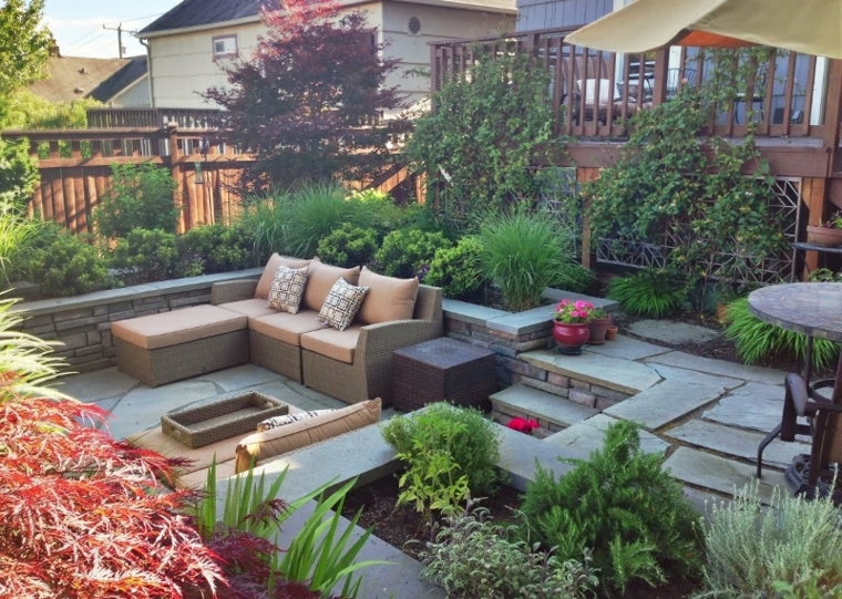 Diseño de jardines :50 ideas frescas y modernas