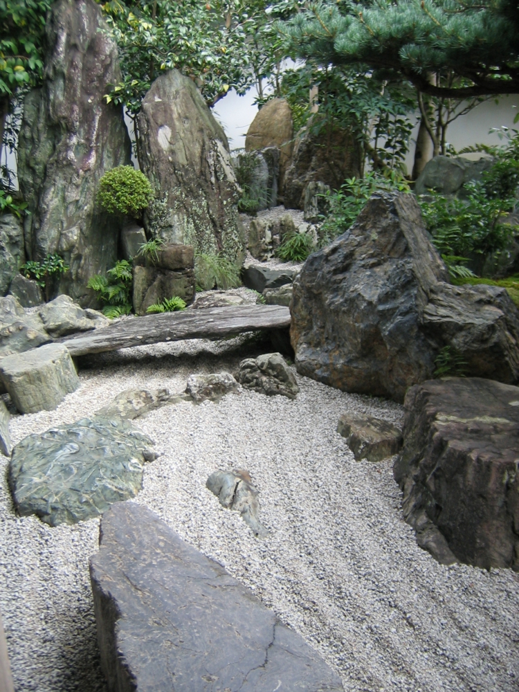 Feng Shui en el jardín vs. jardines japoneses Zen