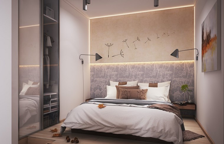 luz led opciones interiores dormitorio pared original ideas