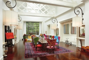 Mezcla de colores vibrantes 60 ideas de comedores vivos