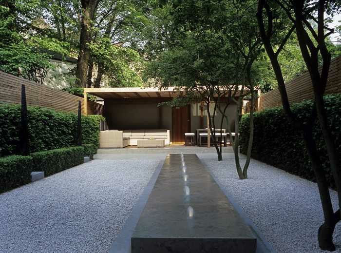 ambiente minimalista minimalistas jardines estilo lineas rectas