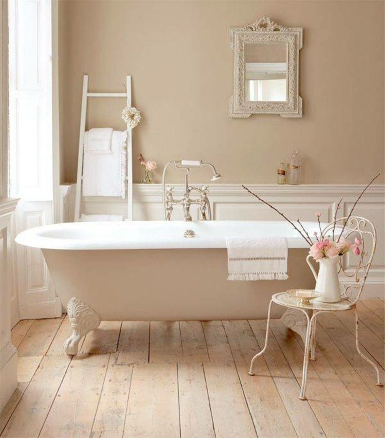 muebles baño estilo romántico
