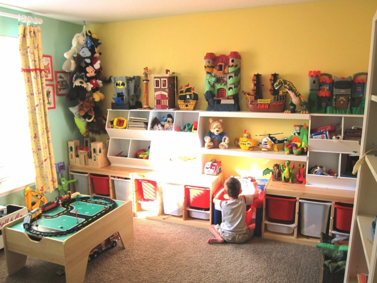 muebles estantes para almacenar juguetes