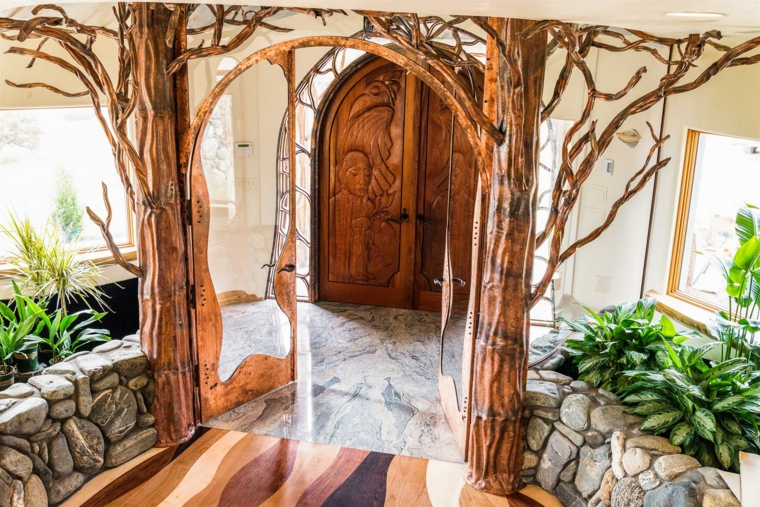 Arquitectura viva con elementos orgánicos - El rancho Shining Hand