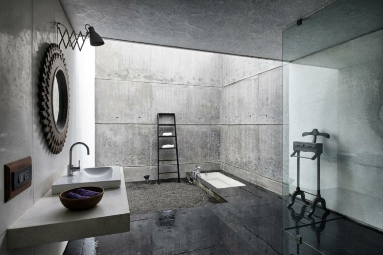 original diseño cuarto baño cemento
