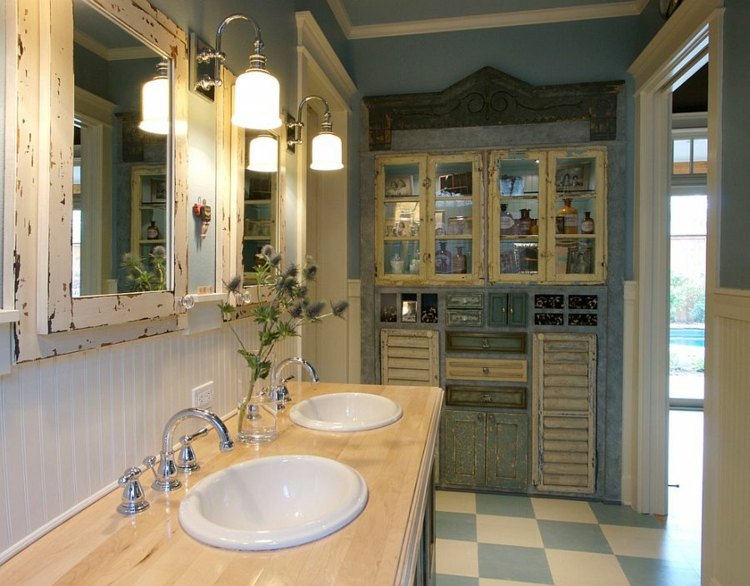 original diseño cuarto baño shabby chic