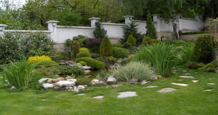 original jardín moderno diseño
