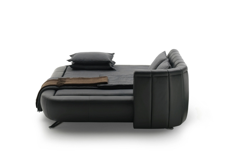 original cama piel negra