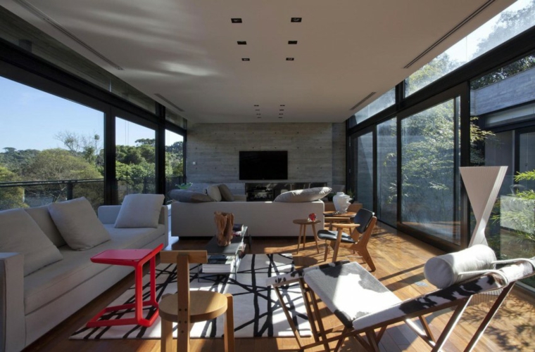 Efectos opticos con el uso de hormigón en paredes 67 ideas