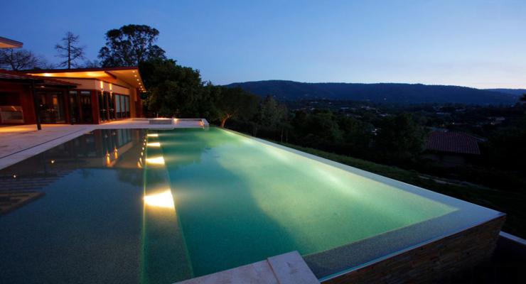 piscinas terraza vistas diseño