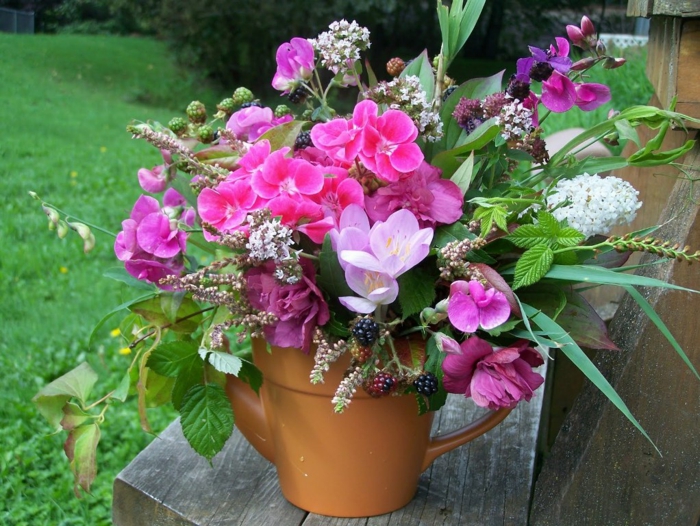 primavera jardines conceptos madera rosa