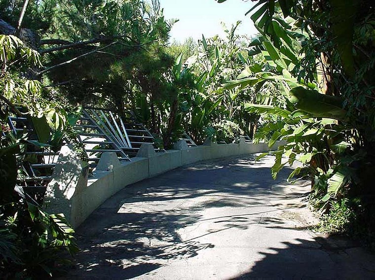 residencia colina entrada camino ideas