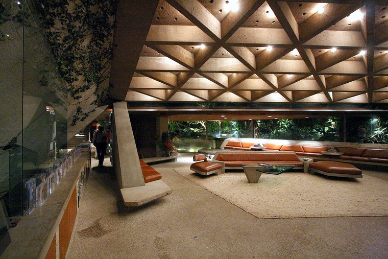 salon amplio iluminacion muebles diseno ideas