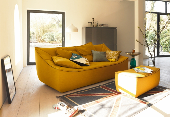 sofas mobiliario colores espejos cristales