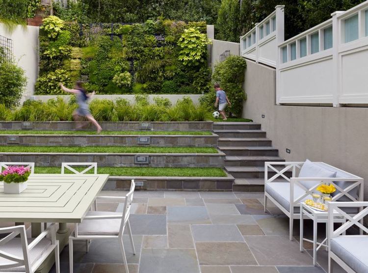 terrazas patio jardín vertical deco