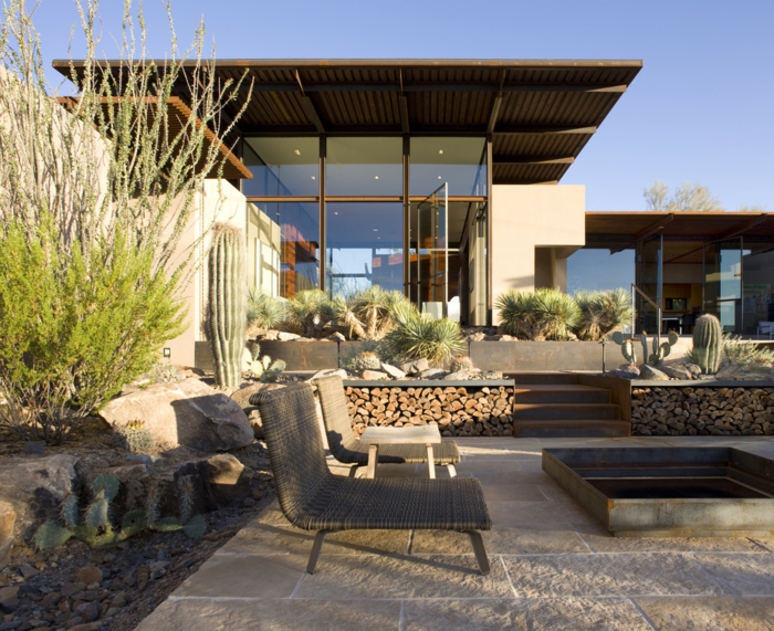 exteriores modernos xeriscape tradiciones detallles muebles salas cactus