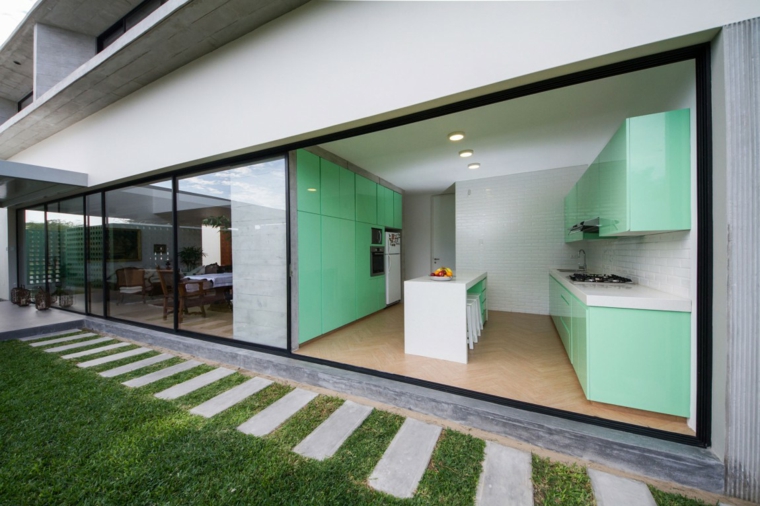 casa con diseño contemporáneo Riofrio+Rodrigo Arquitectos disenaron casa contemporanea Piura moderna