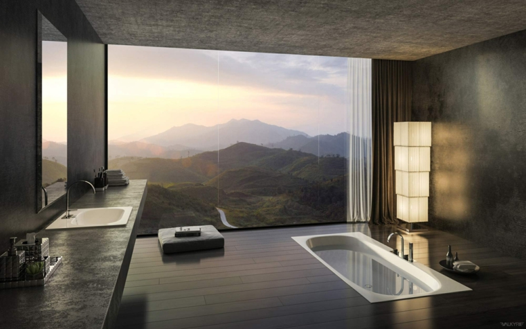 diseños de baños de lujo