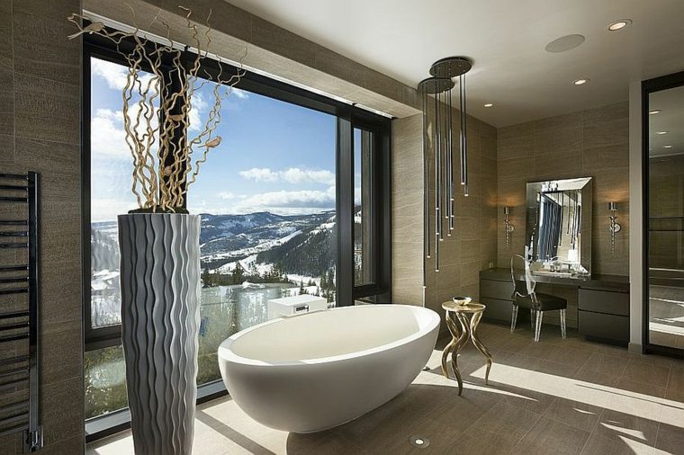 baños con encanto lujoso detalles dorados efectis