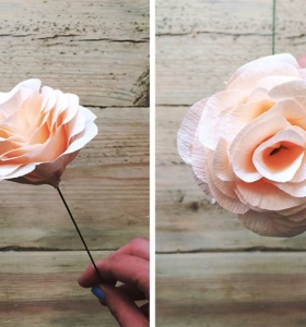 Como hacer flores de papel - ideas prácticas para decorar