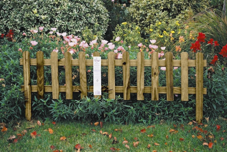 bonita valla madera jardin