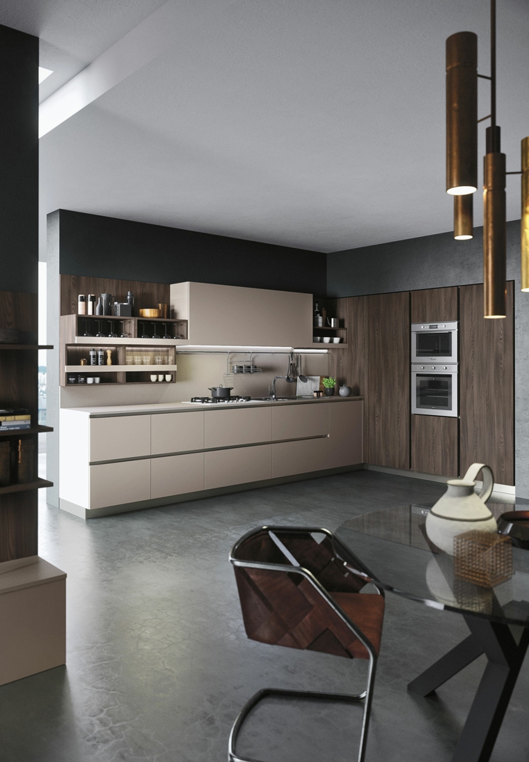 Cocinas minimalistas de Snaidero - funcionalidad y estilo