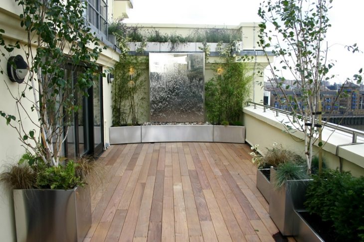 decorar terrazas salones elementos arboles