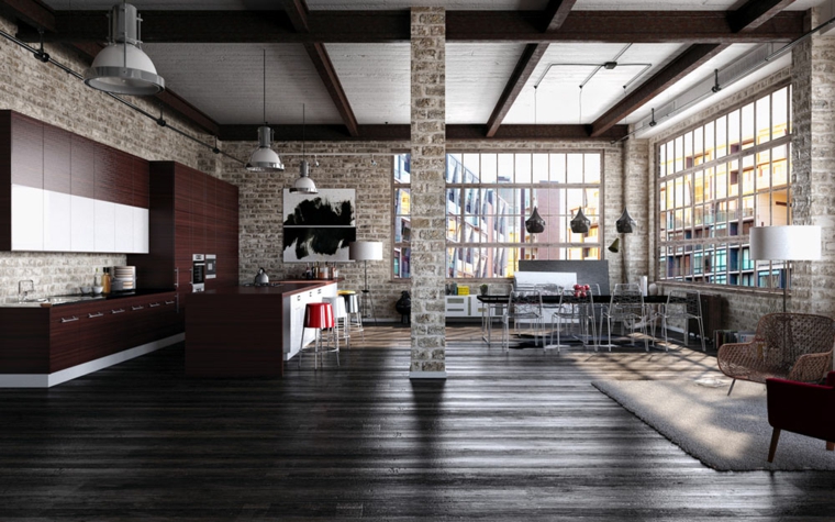 estupendo diseño estilo industrial