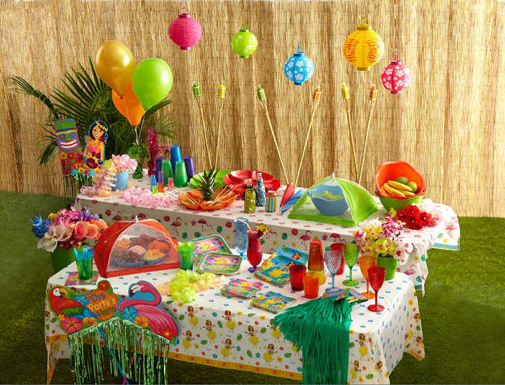 fiesta infantil muro tejidos naturales patios