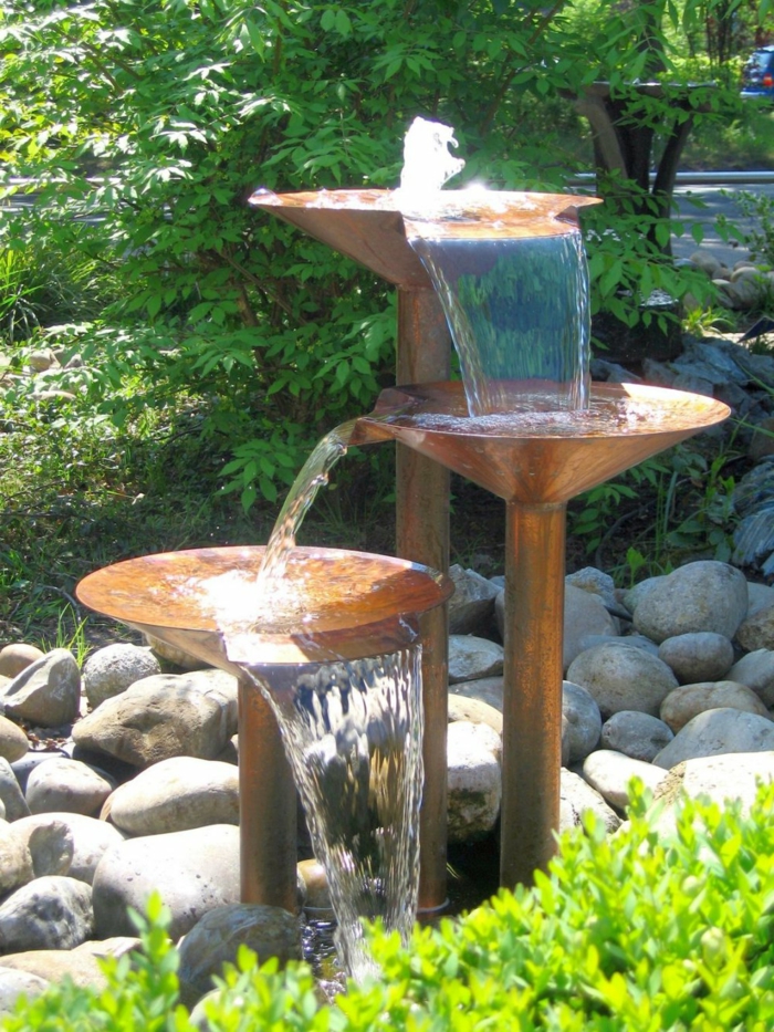 opciones de fuentes imagenes paisaje jardin fuente agua ideas