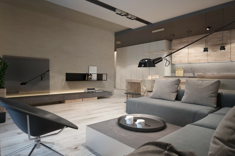 interior decoración colores neutros