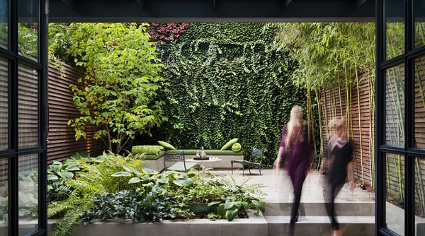 jardin urbano jardin vertical original plantas ideas