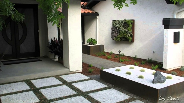 jardines zen modernos diseño