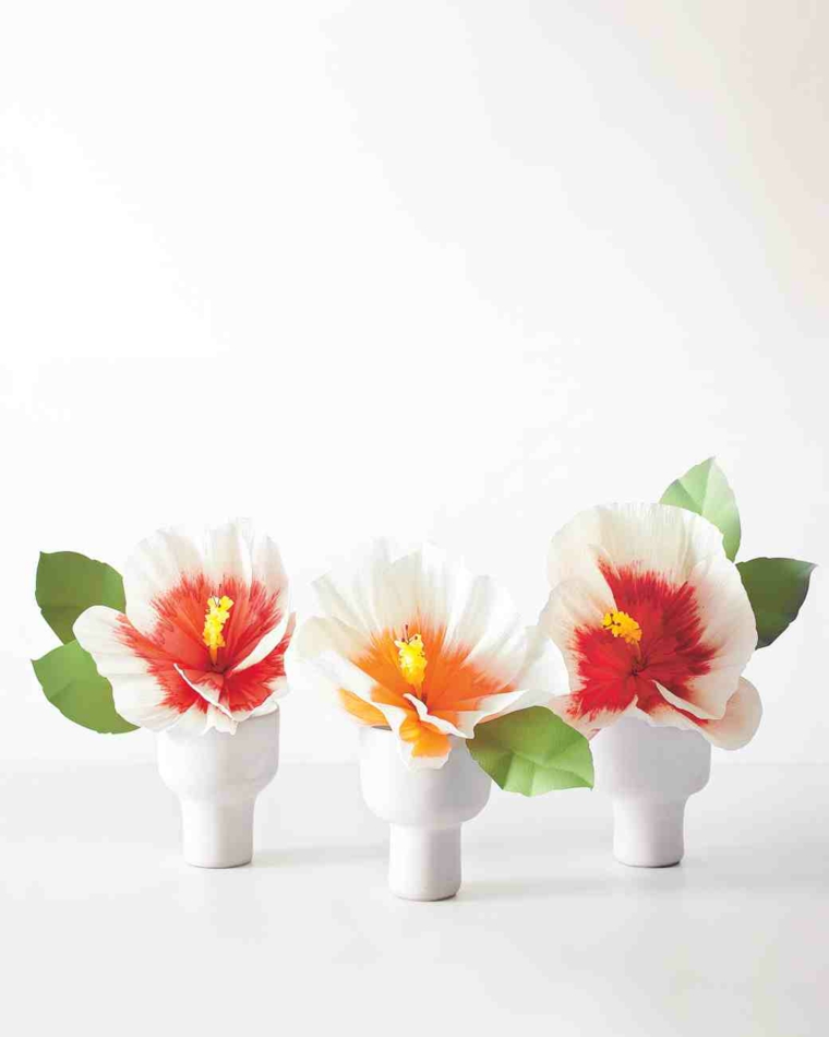 originales florescillas deco papel