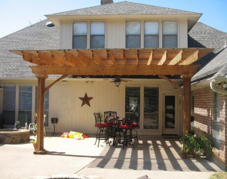 original diseño pérgola porche