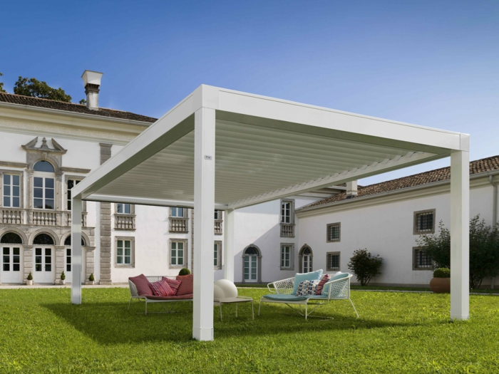 Pergolas con diseños originales para el jardín moderno