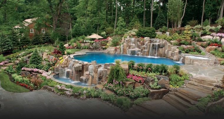 Construccion de piscinas 24 espacios de relax en el jardín