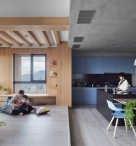 Apartamento moderno para una familia con niños pequeños