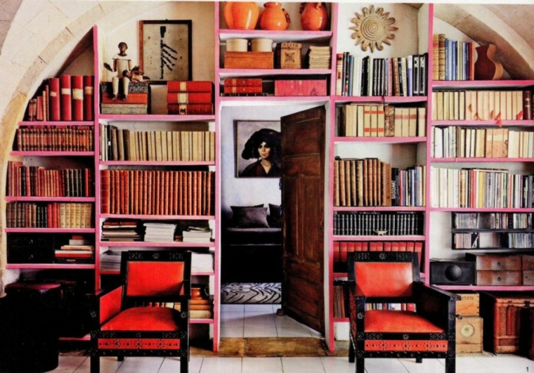 Librerias para salón - 48 fotos que lograrán inspirarte