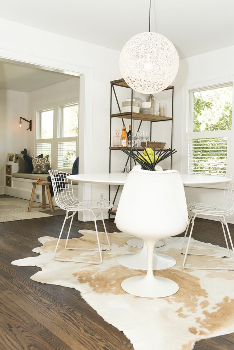 decoracion comedores modernos opciones muebles blancos ideas
